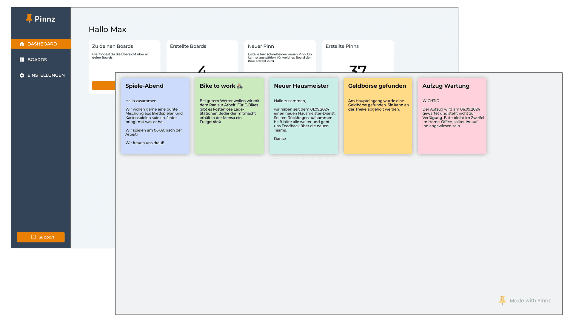 Pinn-App Example